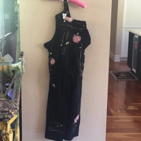 bibs,  cute black hand painted by Sarah Oringinals - Picture 1 of 7